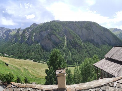 Vue panoramique du balcon